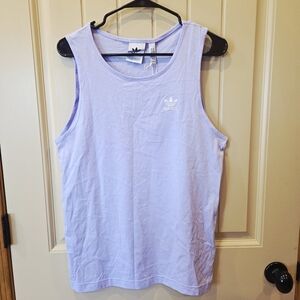 Adidas Originals Essentials Men's Tank Top - Light Purple/Violet Tone XS New
